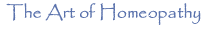 The art of Homeopathy